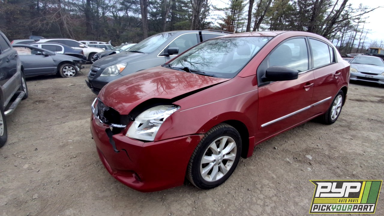 2012 NISSAN SENTRA partes disponibles