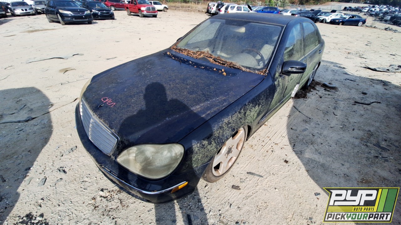 2006 MERCEDES-BENZ S600 partes disponibles