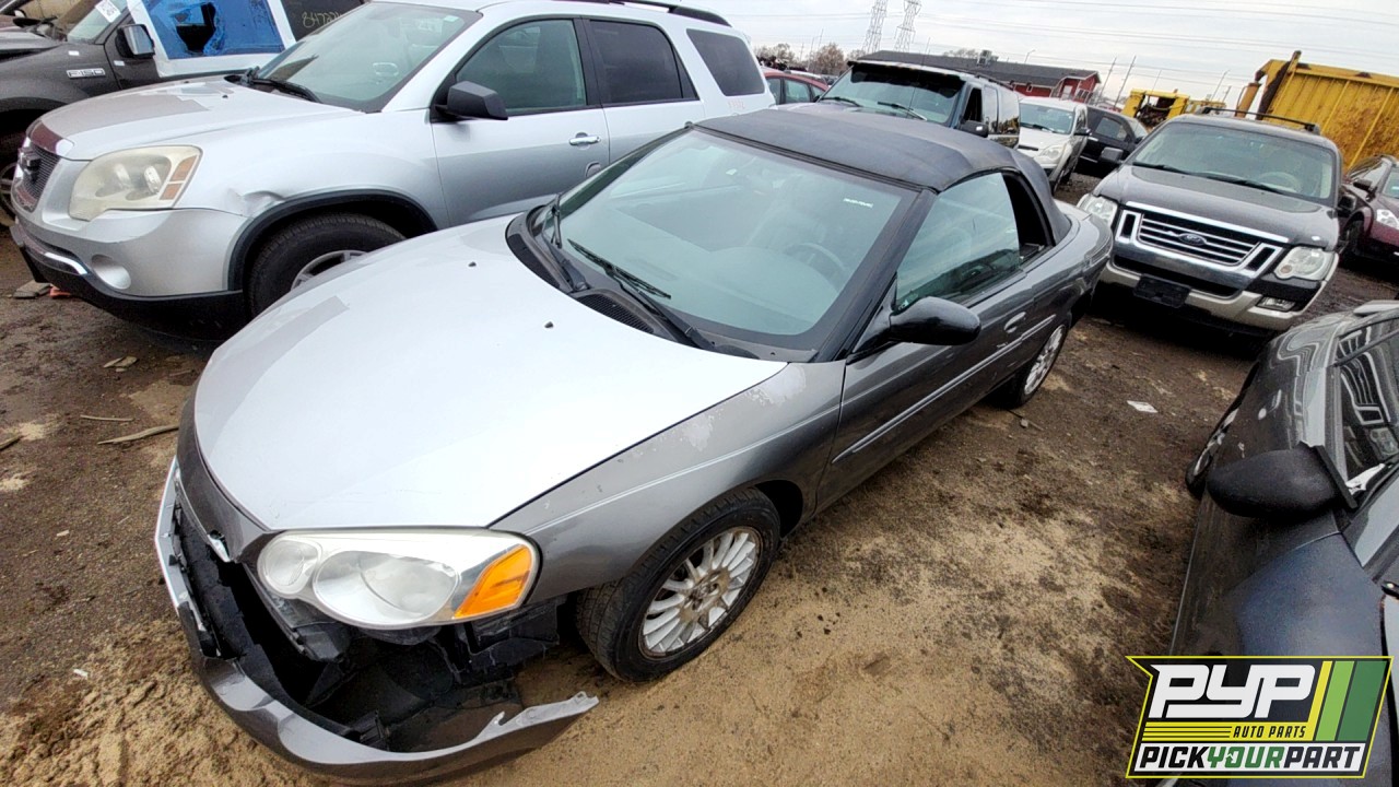 2005 CHRYSLER SEBRING partes disponibles