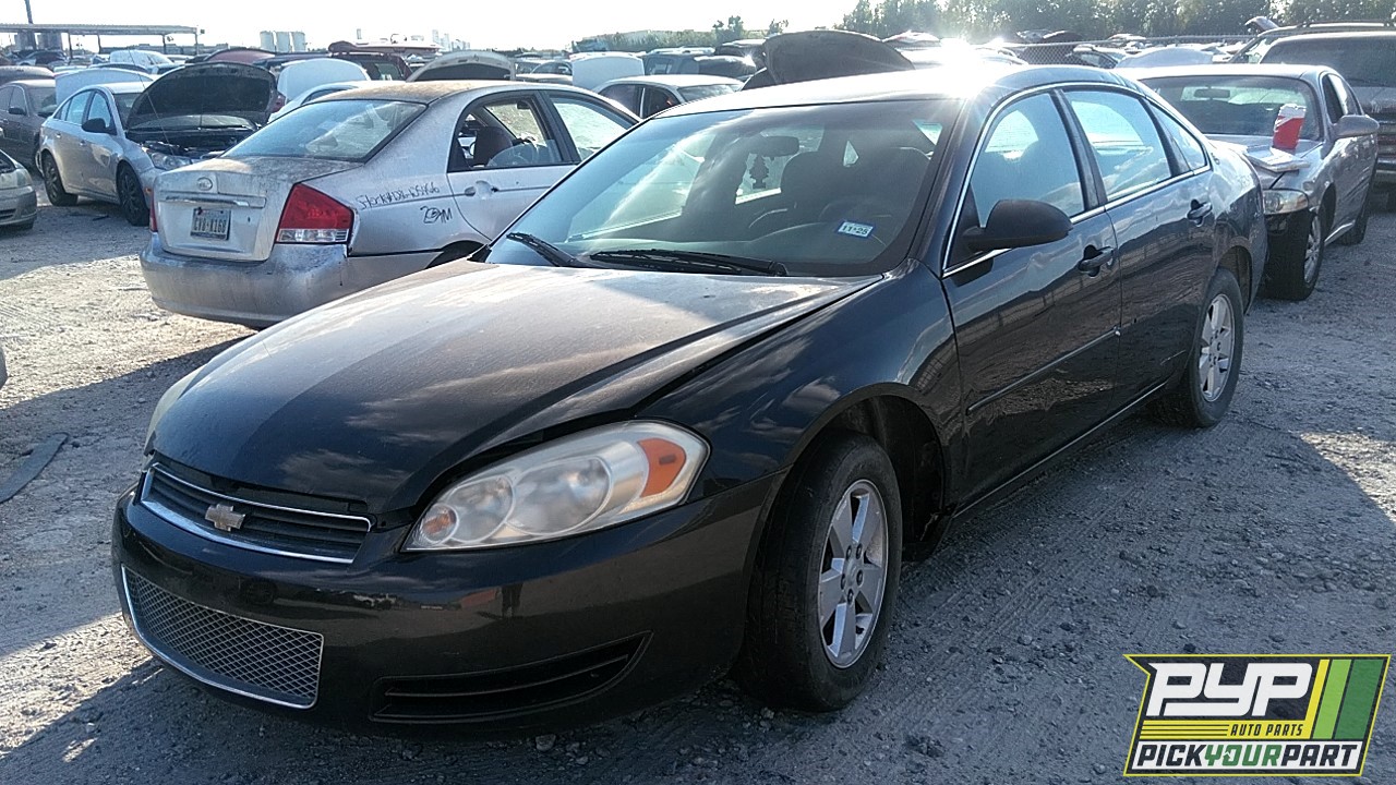 2007 CHEVROLET IMPALA partes disponibles