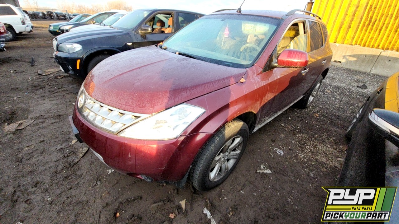2007 NISSAN MURANO available for parts