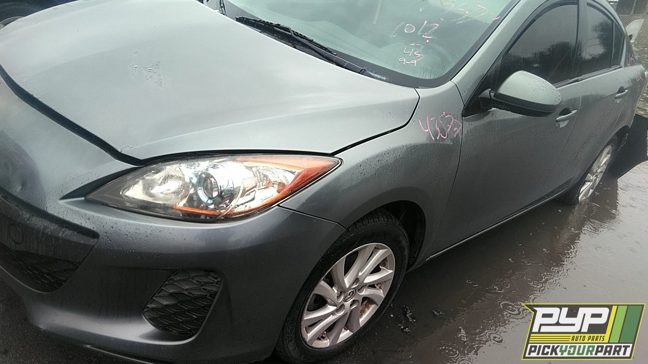 2012 MAZDA 3 partes disponibles