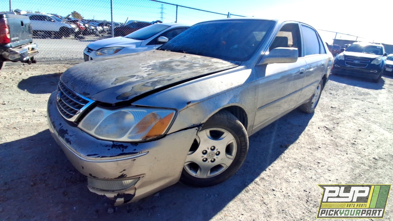 2004 TOYOTA AVALON available for parts