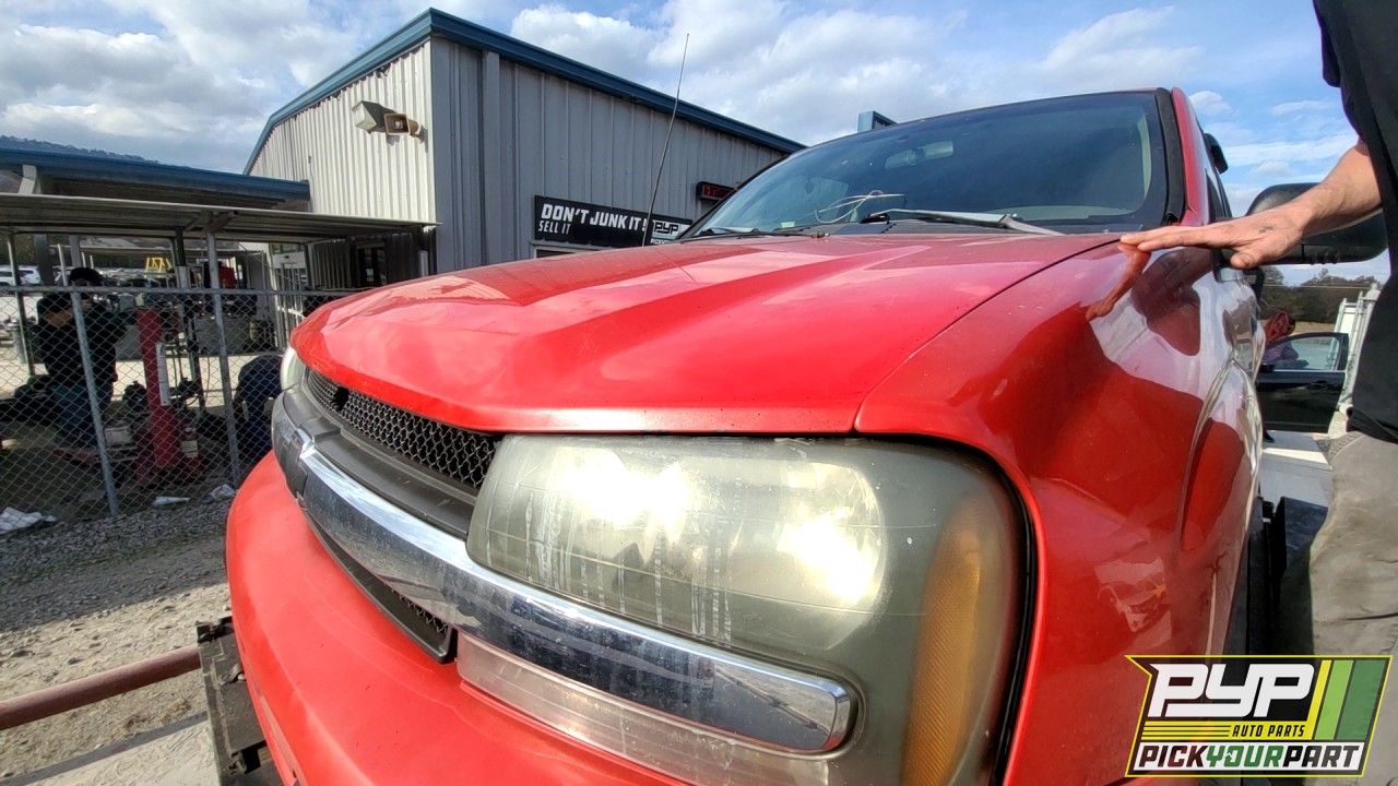 2002 CHEVROLET TRAILBLAZER partes disponibles