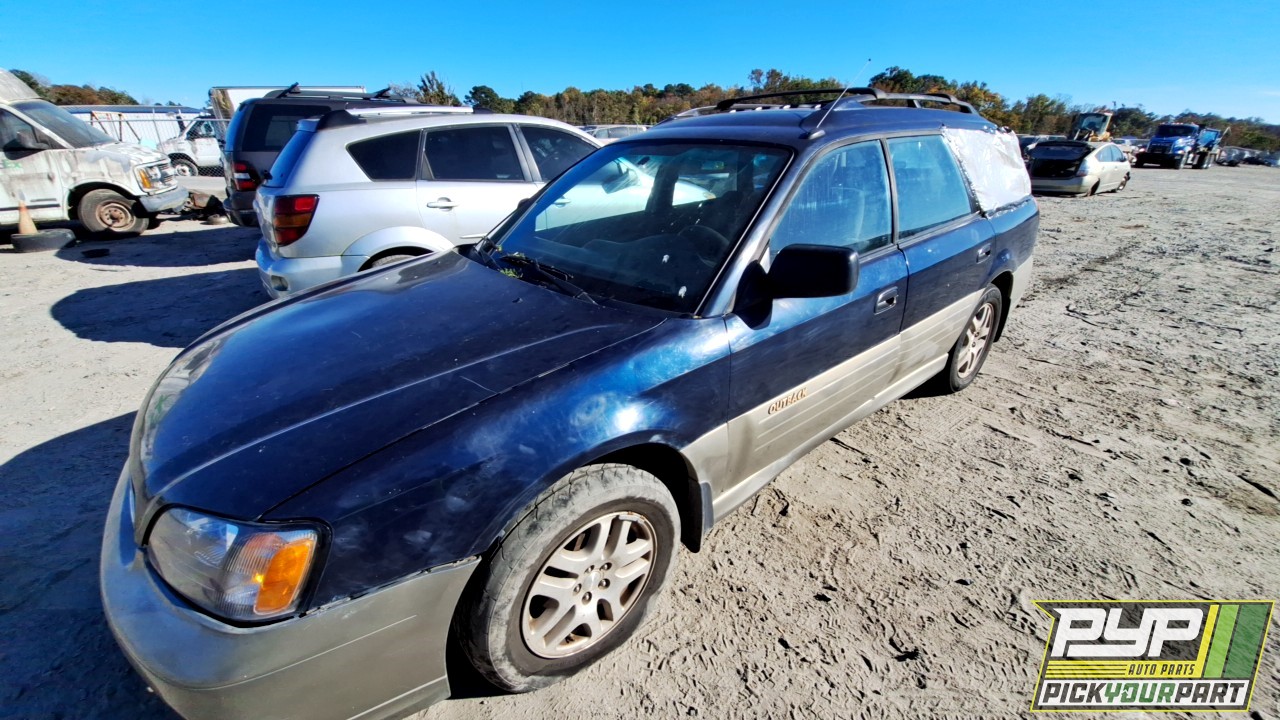 2000 SUBARU OUTBACK partes disponibles
