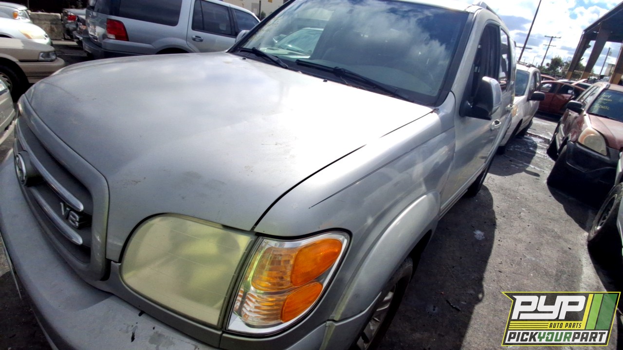 2004 TOYOTA SEQUOIA available for parts