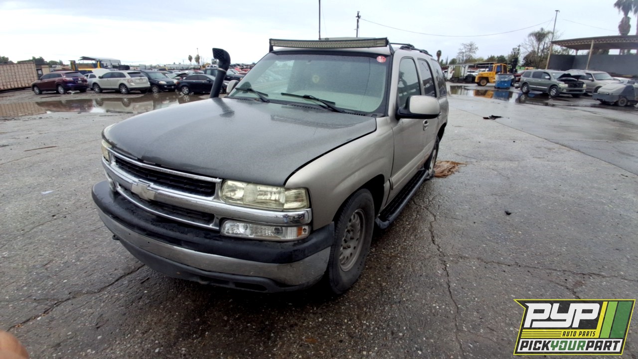 2002 CHEVROLET TAHOE available for parts