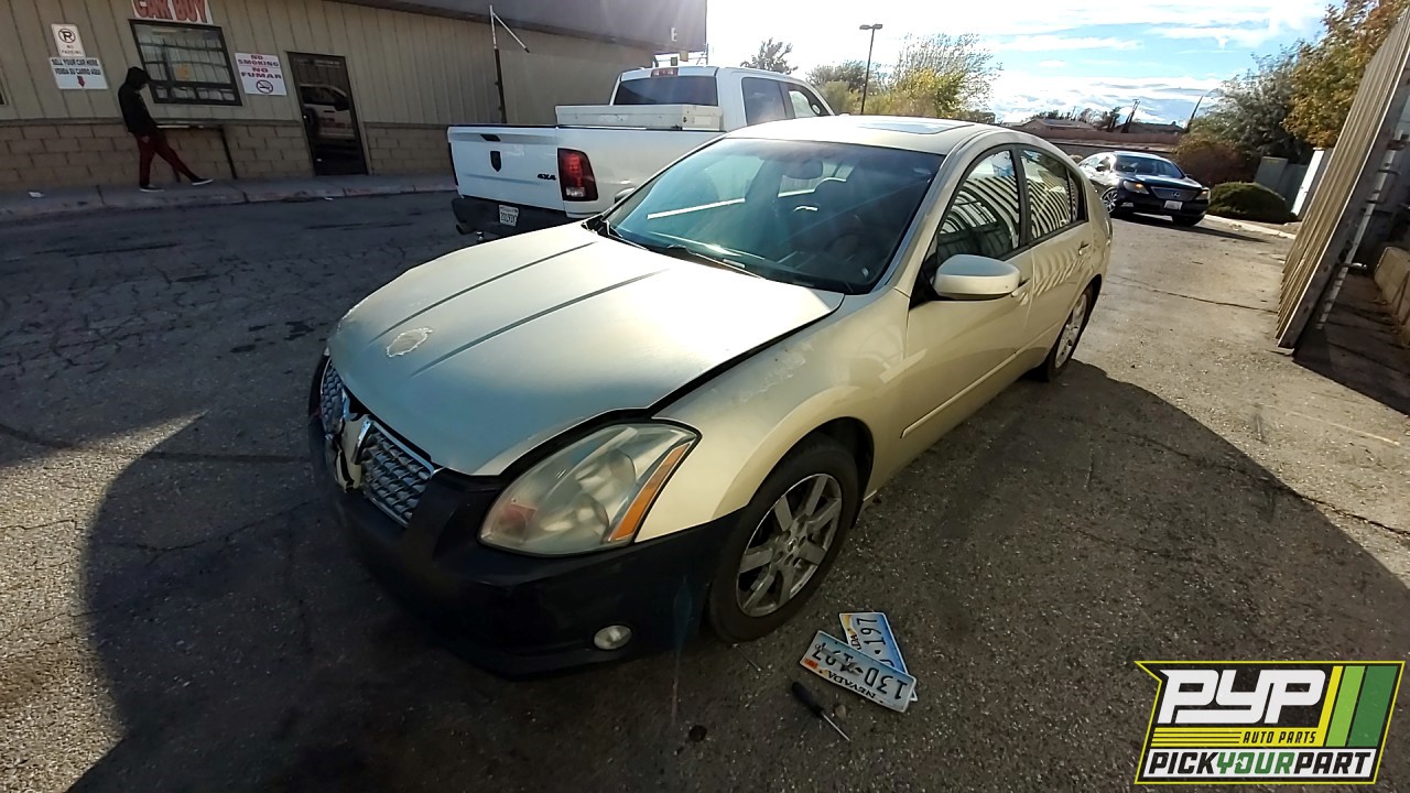 2004 NISSAN MAXIMA partes disponibles