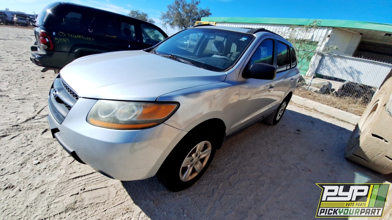 2009 HYUNDAI SANTA FE partes disponibles