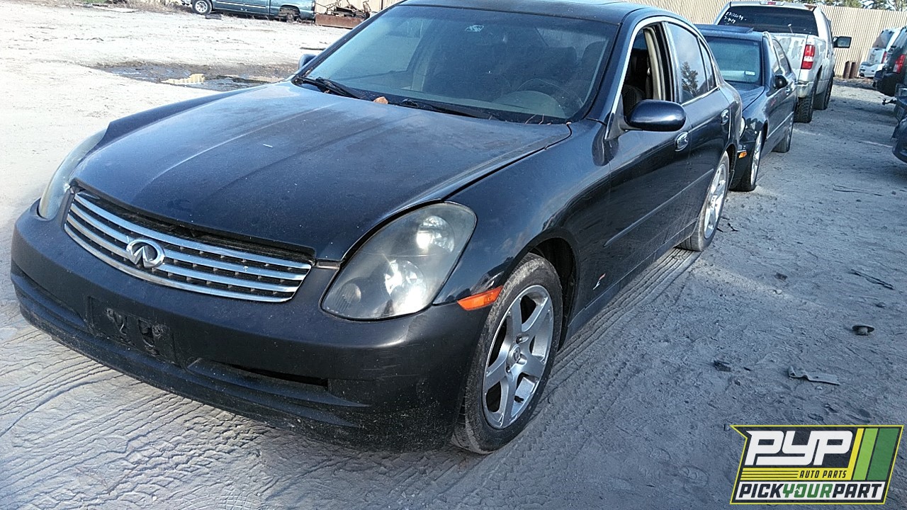 2004 INFINITI G35 available for parts