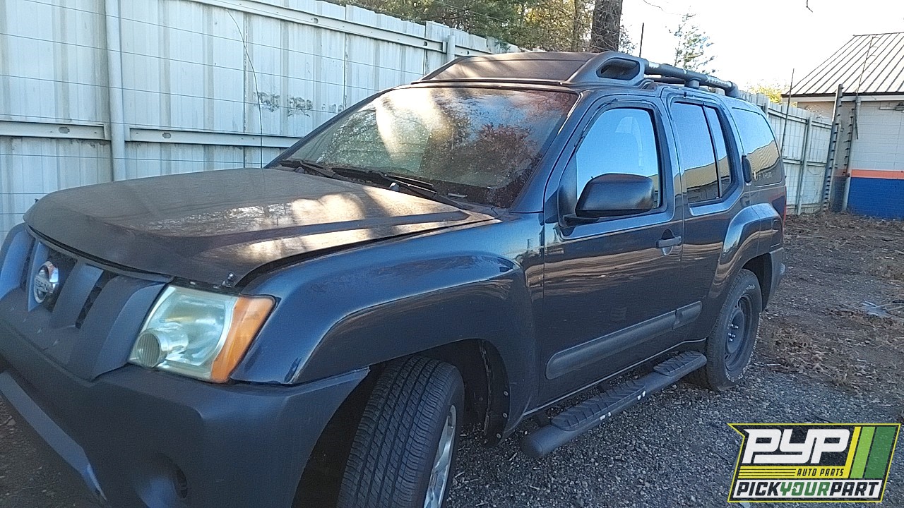 2007 NISSAN XTERRA partes disponibles