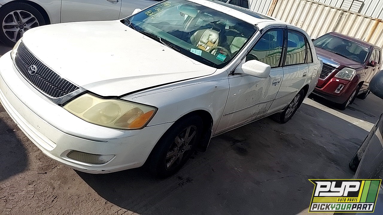 2002 TOYOTA AVALON partes disponibles
