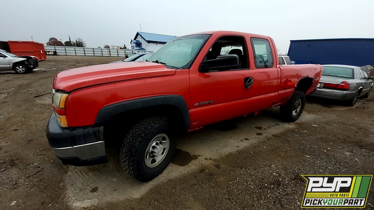 2006 CHEVROLET SILVERADO 2500 HD partes disponibles