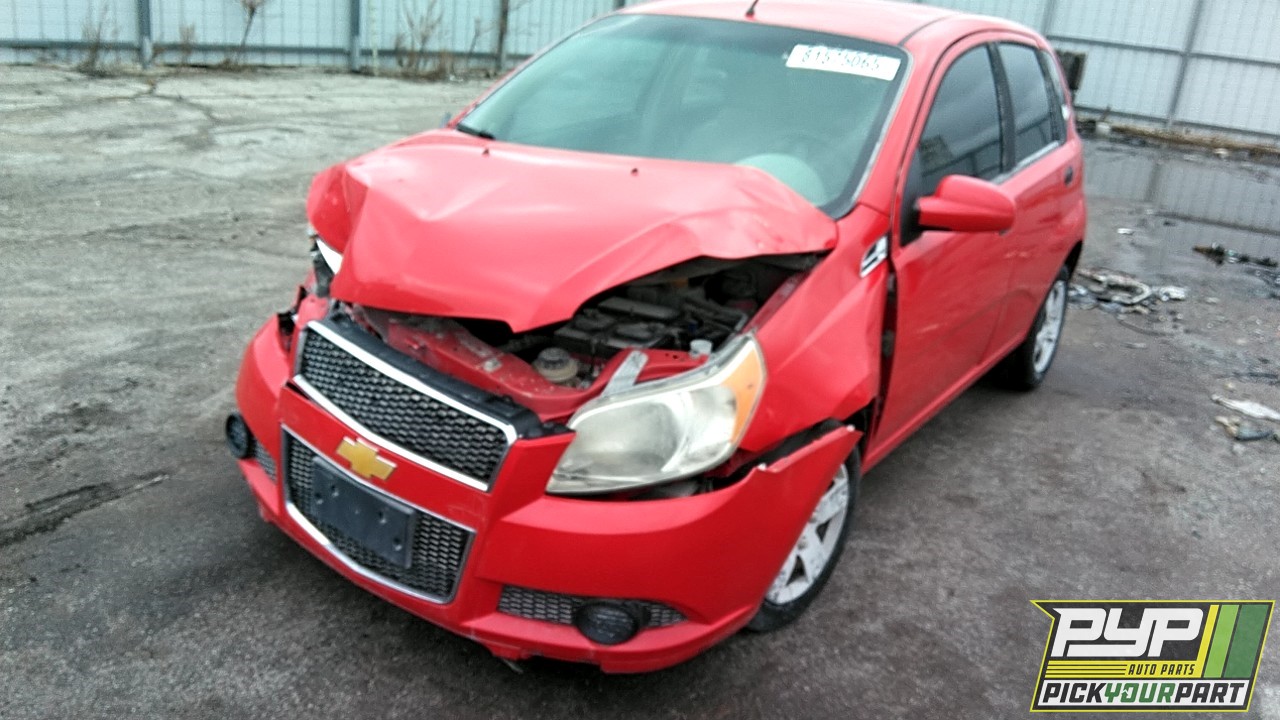 2011 CHEVROLET AVEO5 partes disponibles