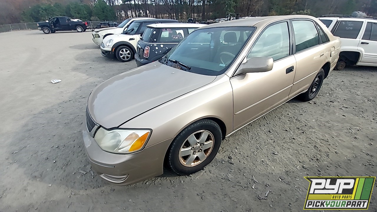 2002 TOYOTA AVALON available for parts