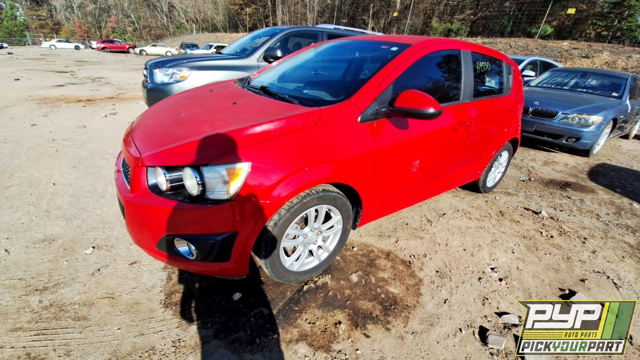 2013 CHEVROLET SONIC available for parts