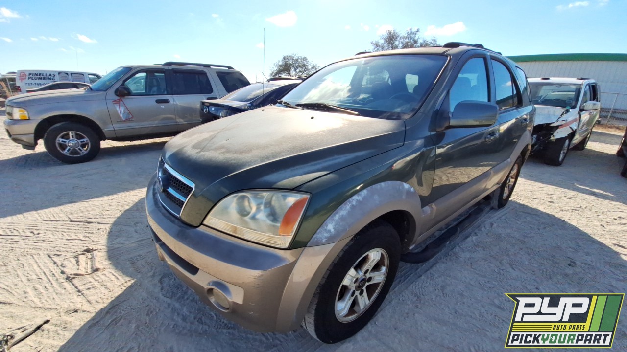 2005 KIA SORENTO partes disponibles