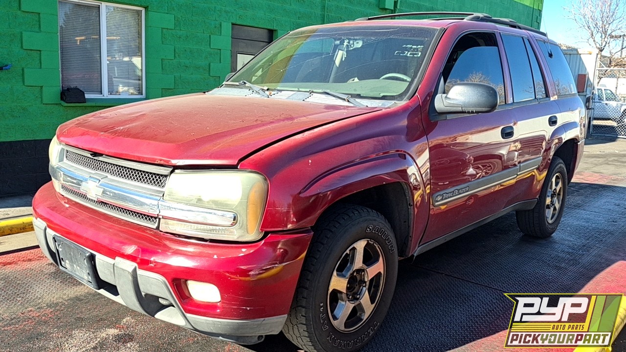 2002 CHEVROLET TRAILBLAZER available for parts