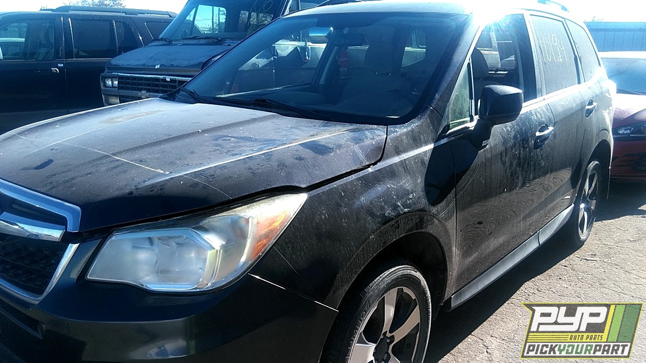 2014 SUBARU FORESTER available for parts