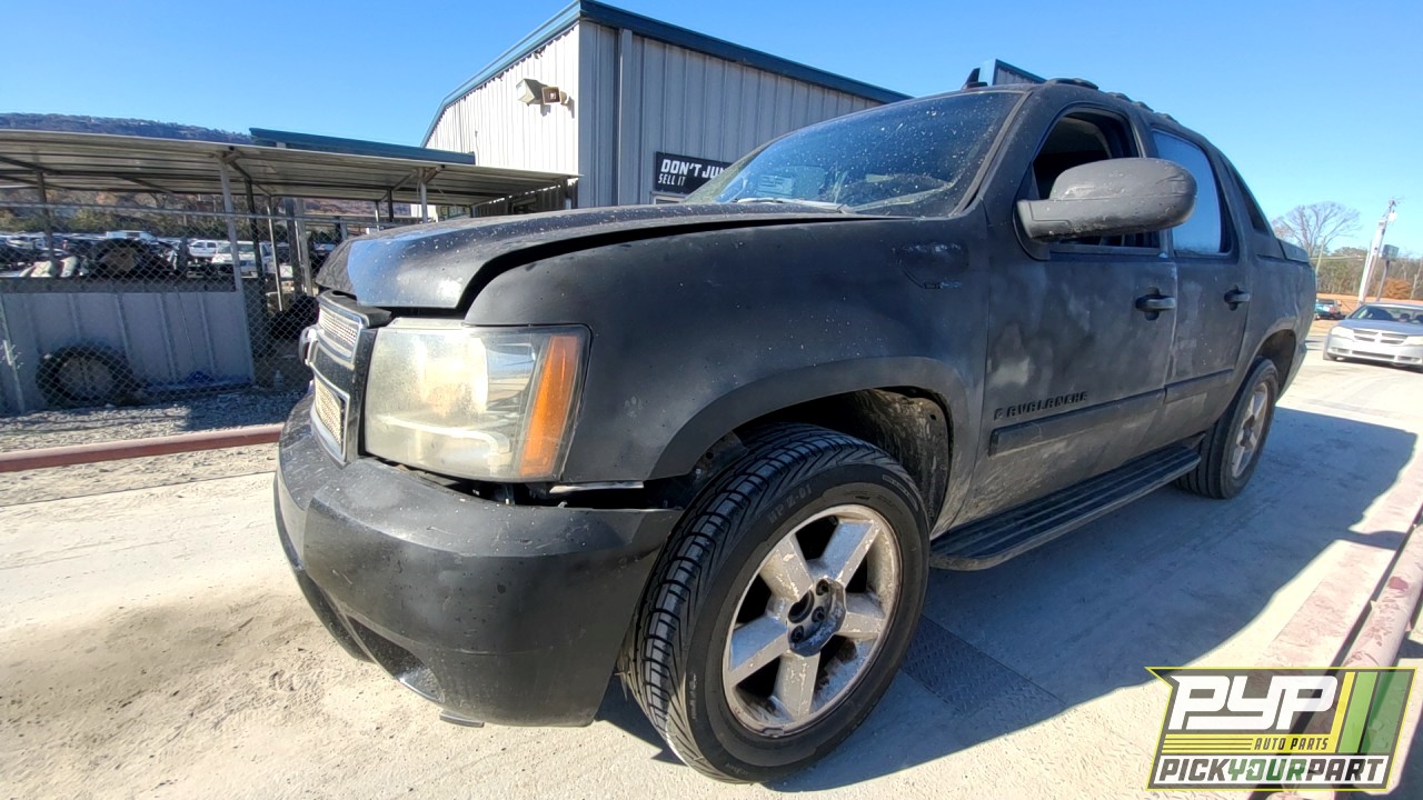 2007 CHEVROLET AVALANCHE partes disponibles