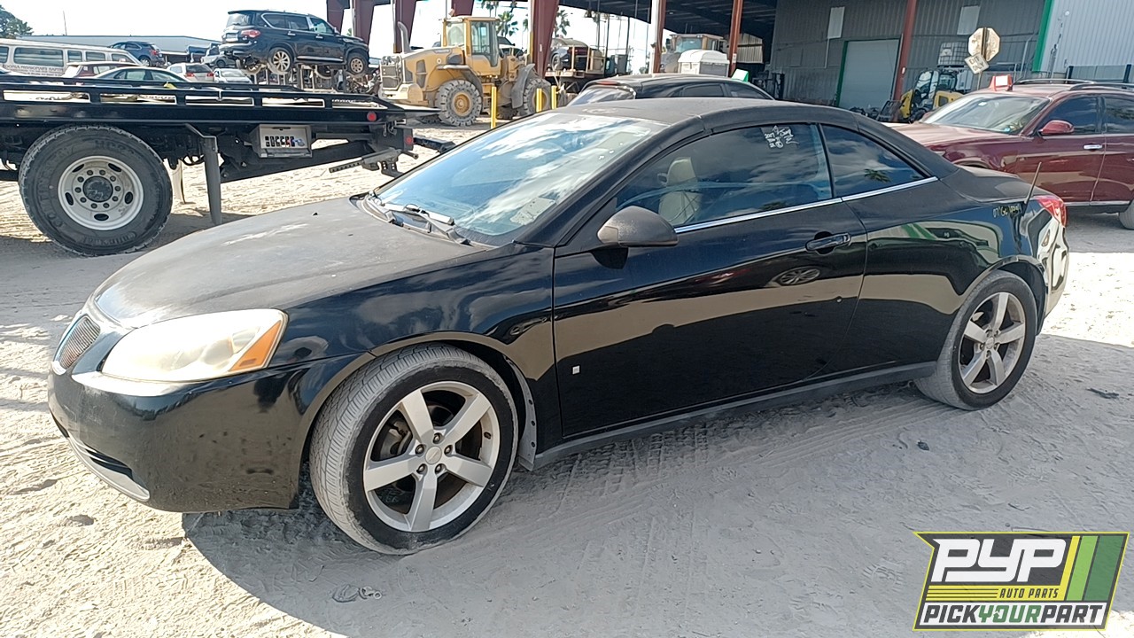 2007 PONTIAC G6 available for parts