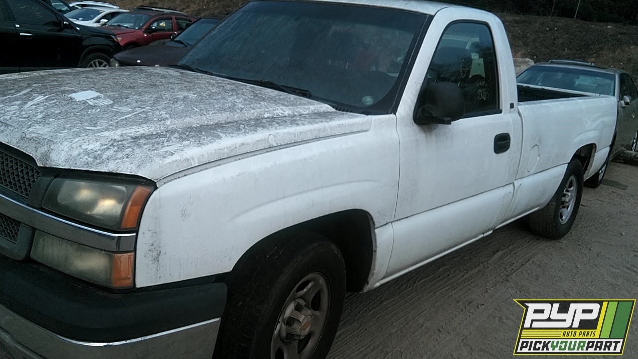 2004 CHEVROLET SILVERADO 1500 partes disponibles