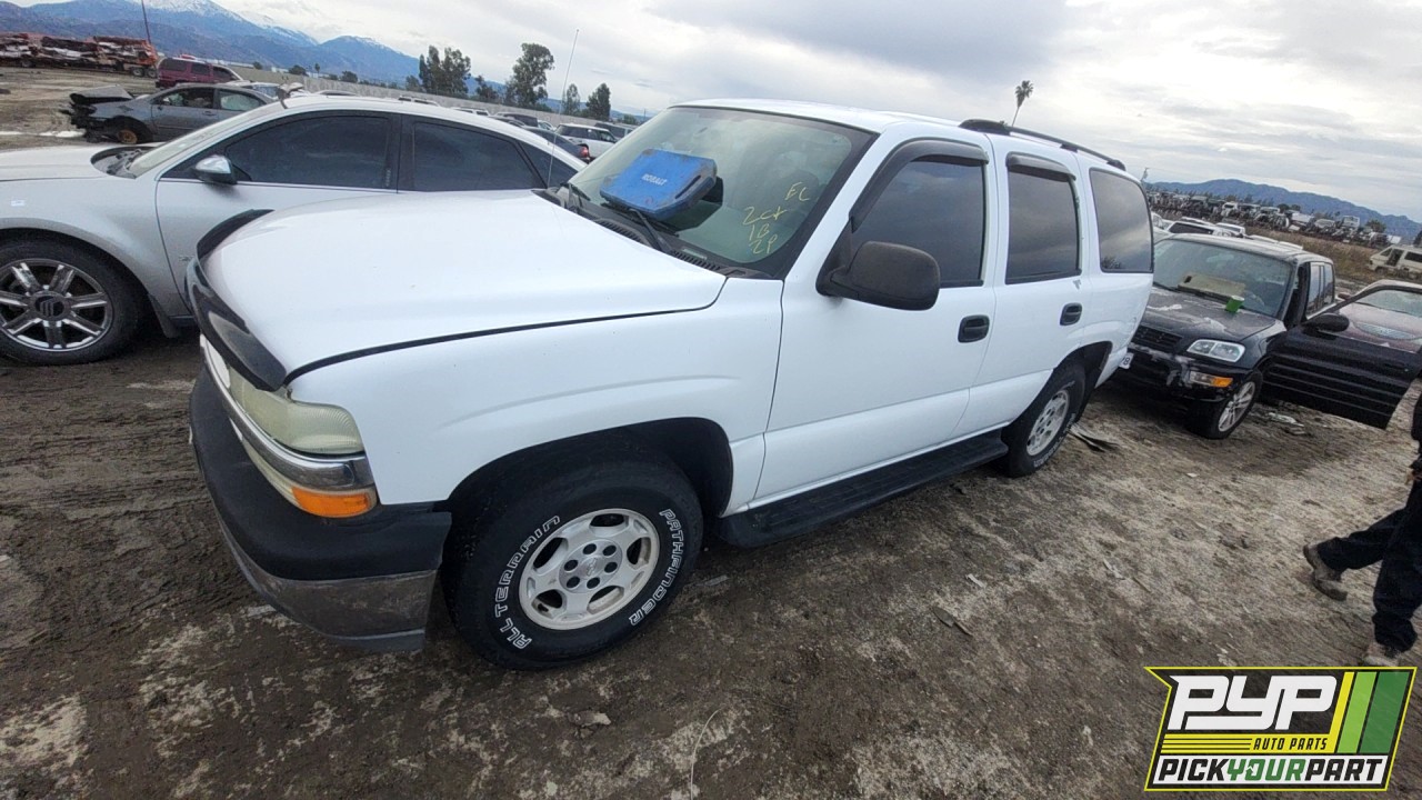 2004 CHEVROLET TAHOE available for parts