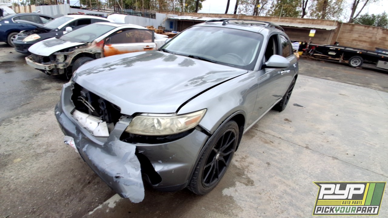 2007 INFINITI FX35 partes disponibles