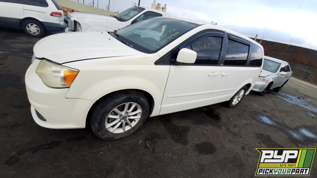 2013 DODGE GRAND CARAVAN partes disponibles