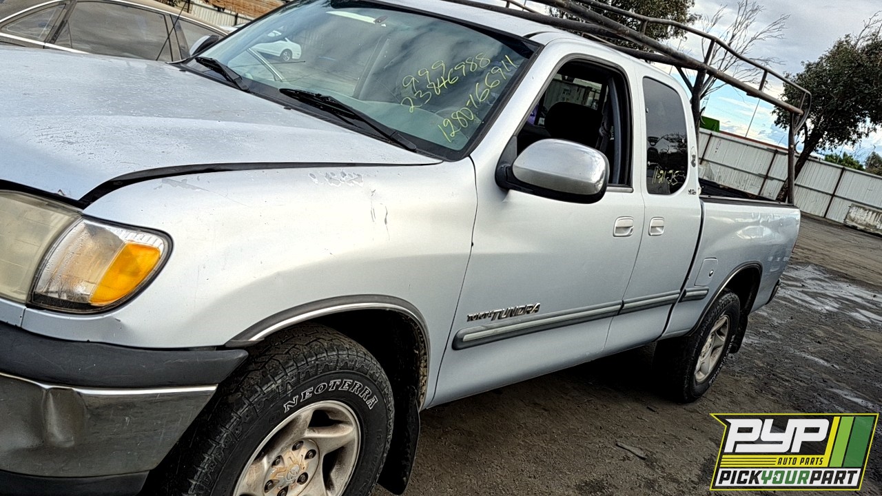 2000 TOYOTA TUNDRA partes disponibles