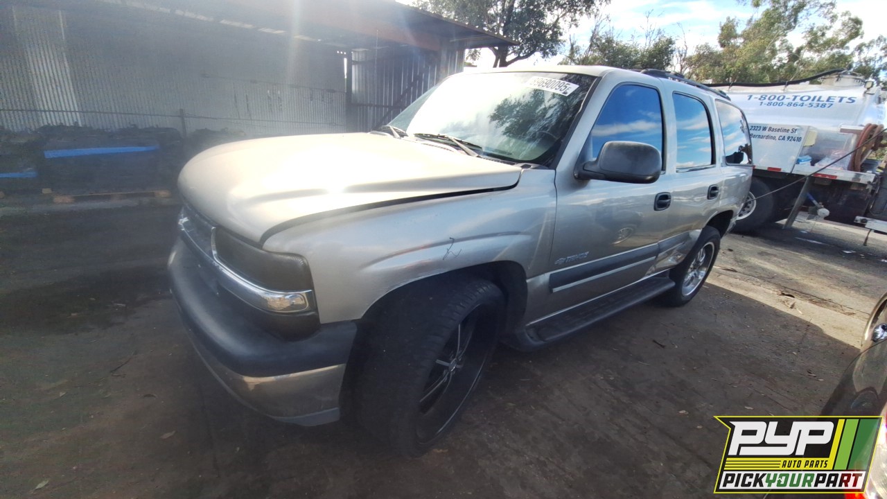 2001 CHEVROLET TAHOE partes disponibles