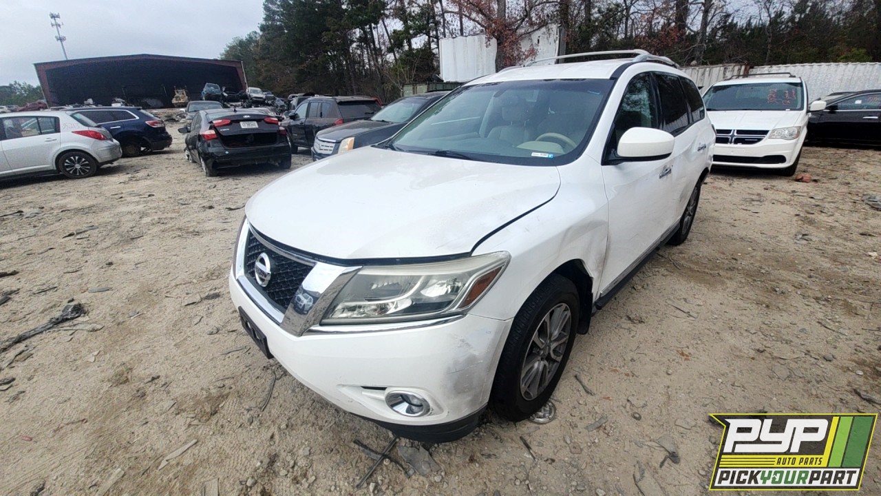 2013 NISSAN PATHFINDER partes disponibles
