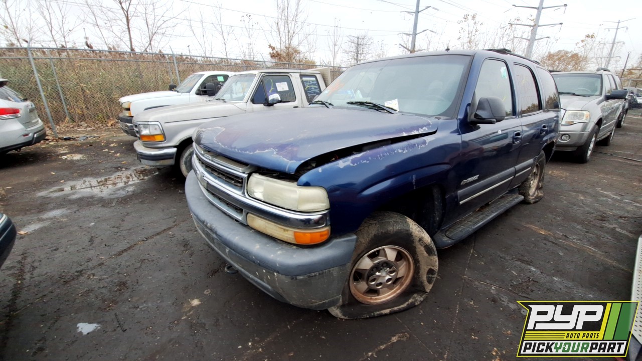 2002 CHEVROLET TAHOE partes disponibles