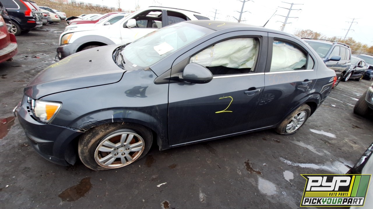 2012 CHEVROLET SONIC partes disponibles