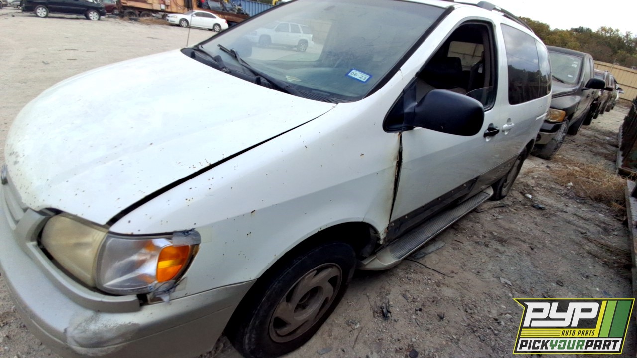 2000 TOYOTA SIENNA partes disponibles