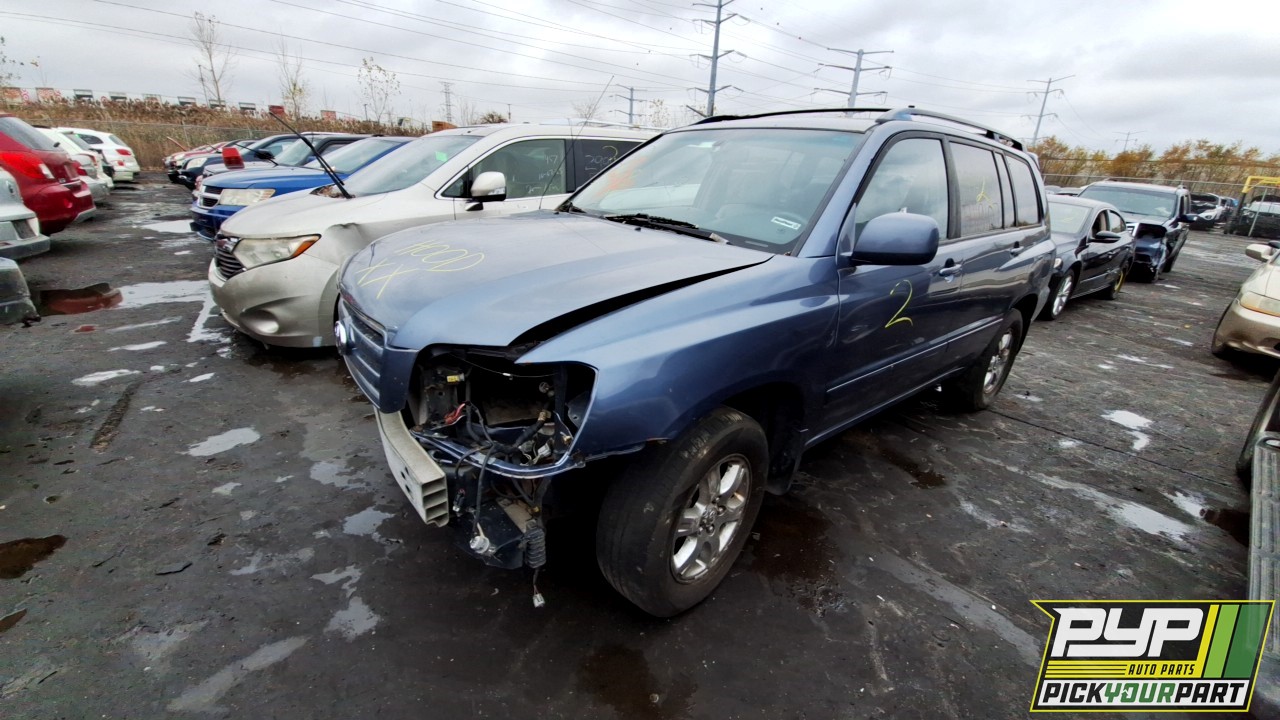 2007 TOYOTA HIGHLANDER available for parts