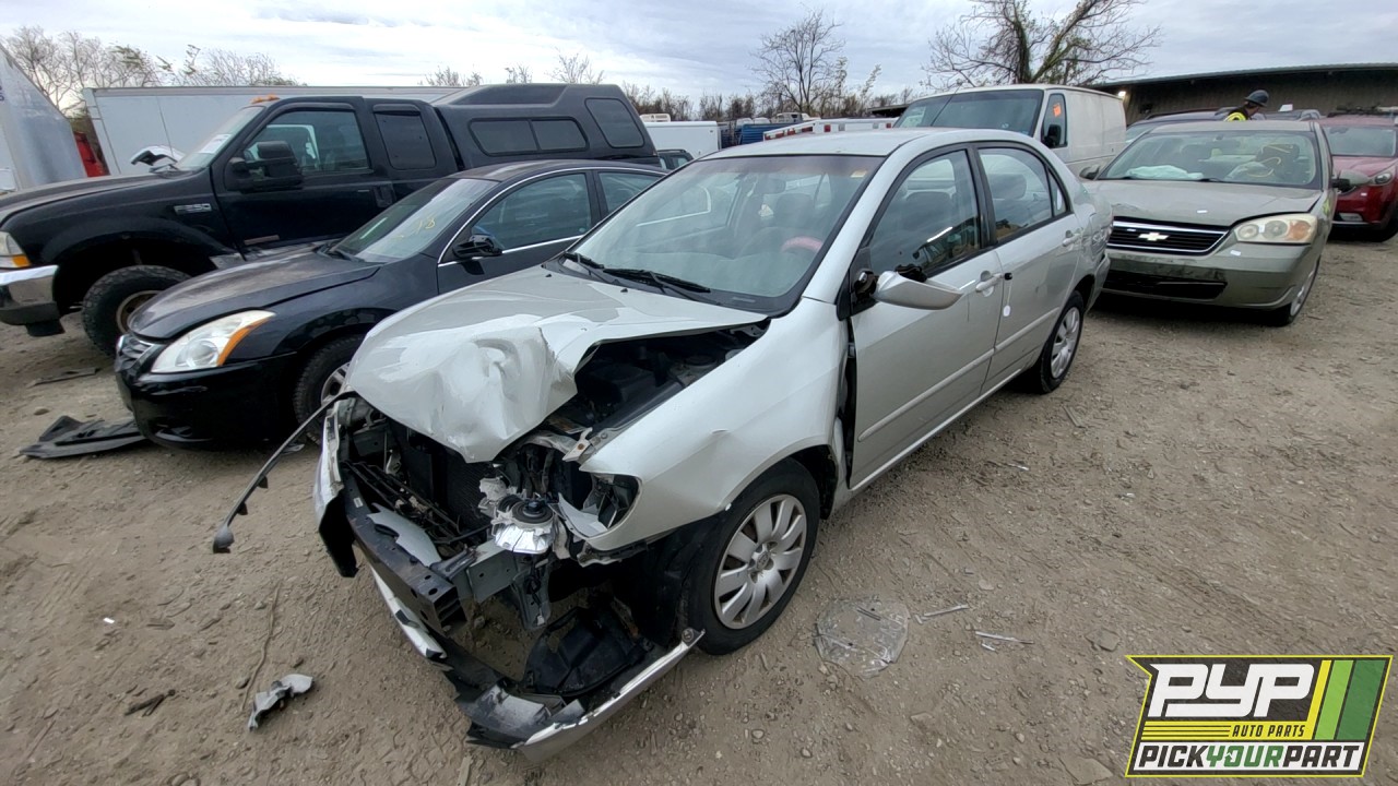 2003 TOYOTA COROLLA available for parts