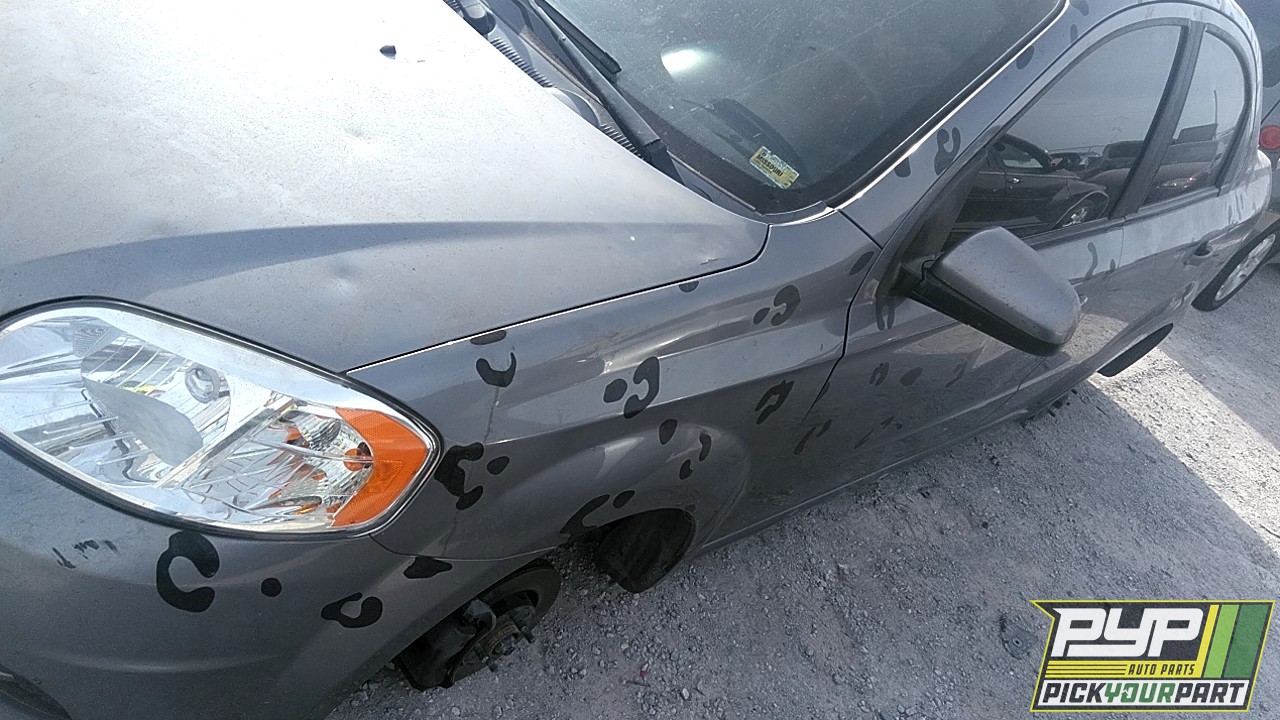 2011 CHEVROLET AVEO partes disponibles