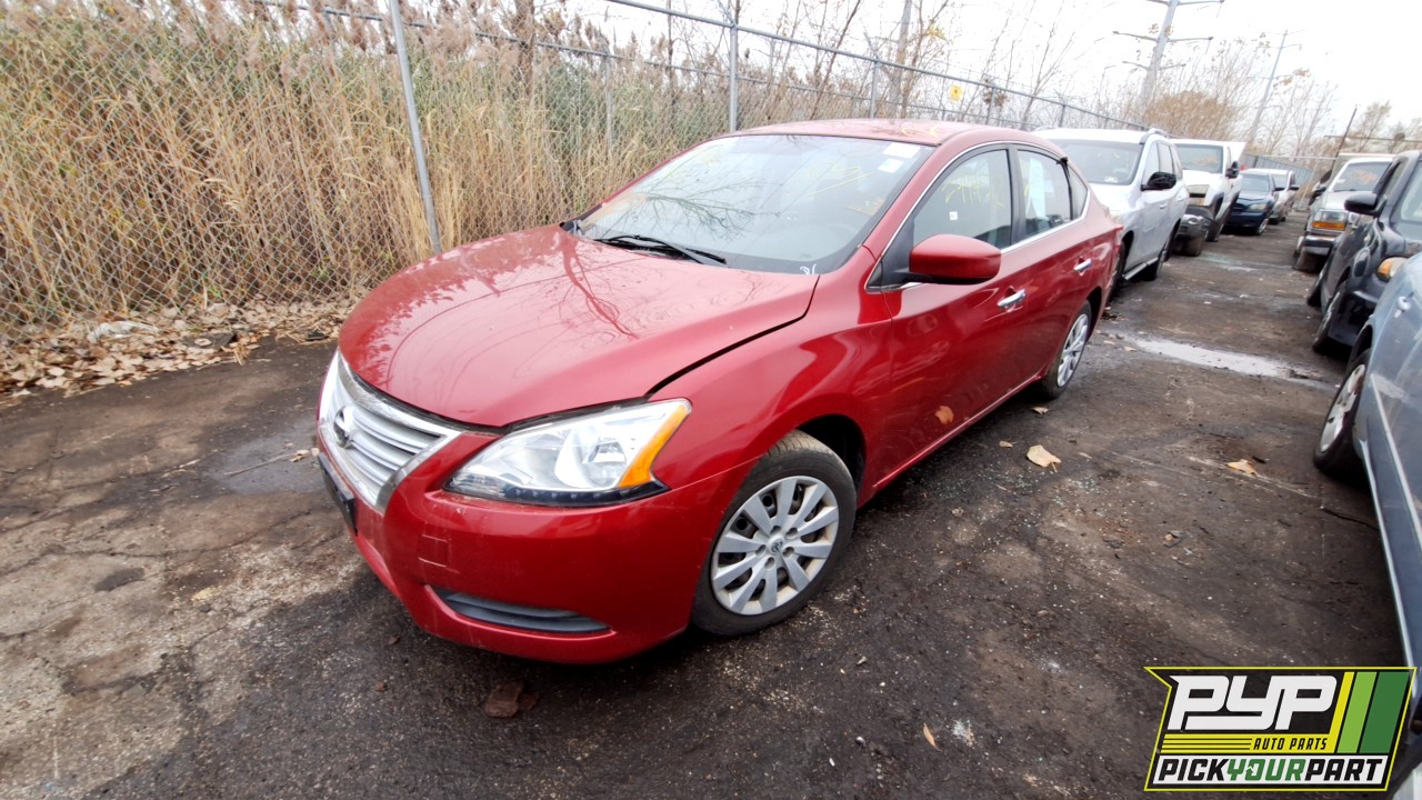 2014 NISSAN SENTRA partes disponibles