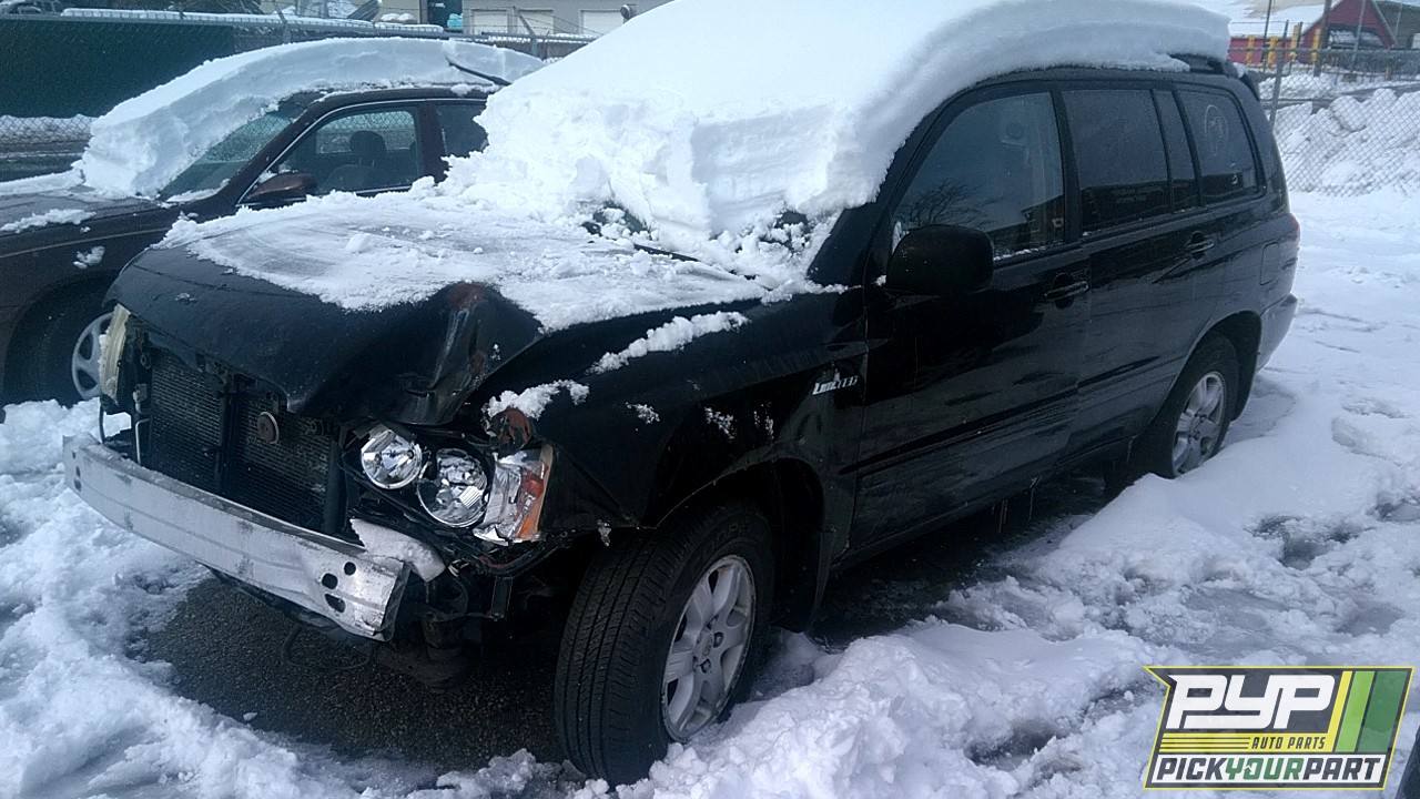 2003 TOYOTA HIGHLANDER partes disponibles