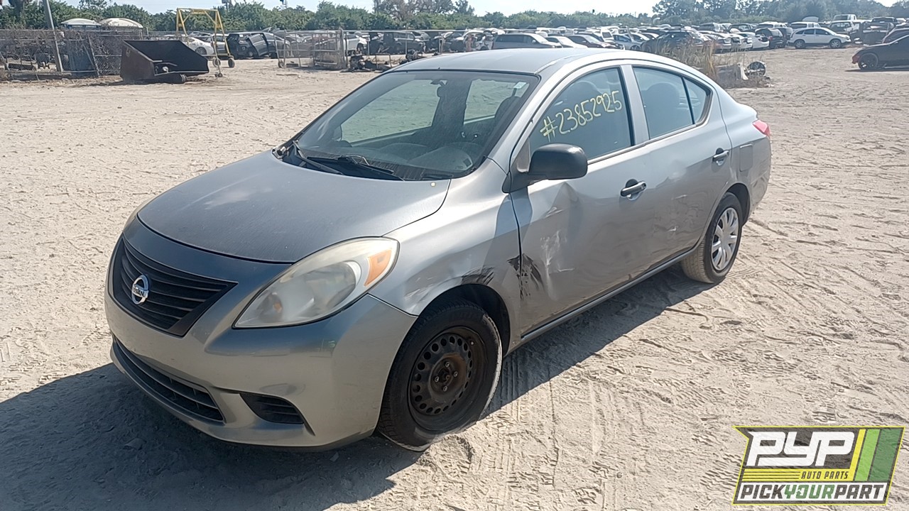 2013 NISSAN VERSA available for parts