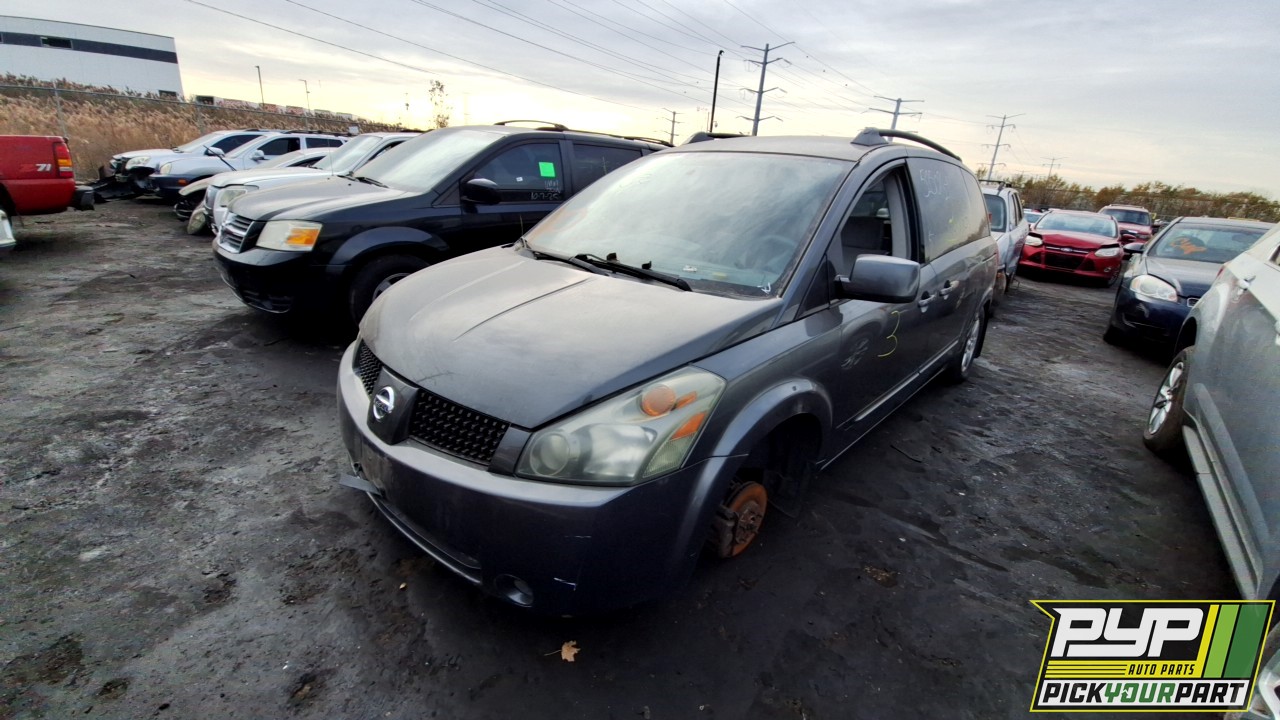 2004 NISSAN QUEST available for parts