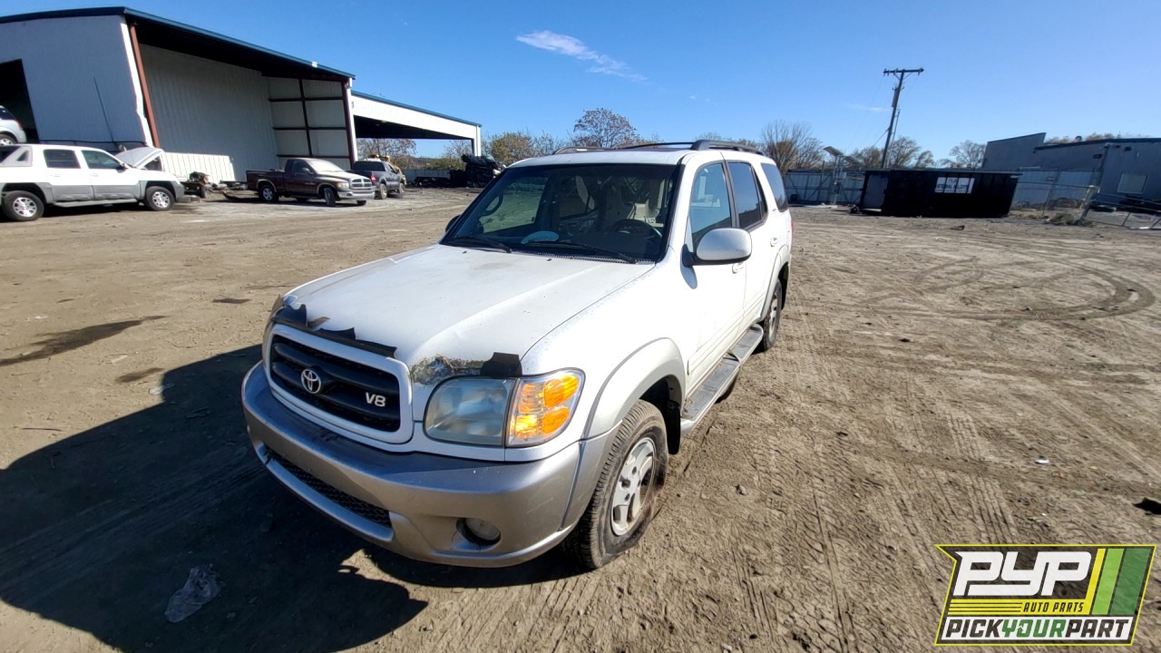 2002 TOYOTA SEQUOIA partes disponibles