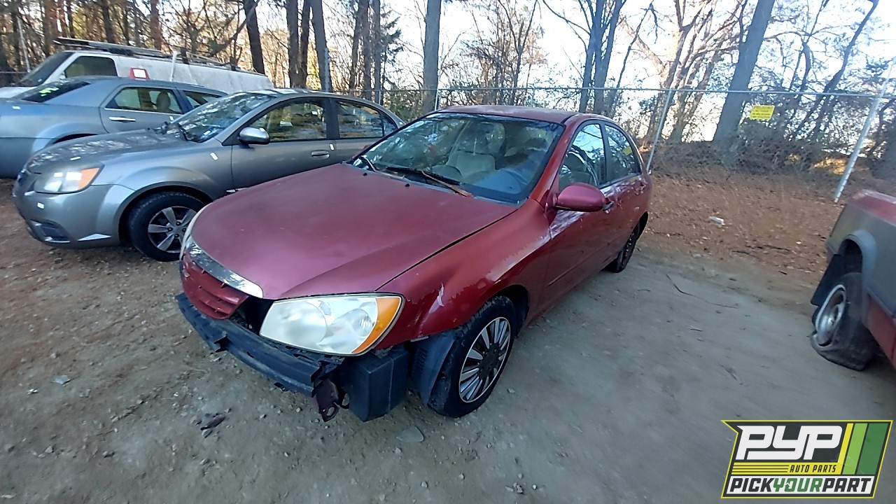 2006 KIA SPECTRA partes disponibles