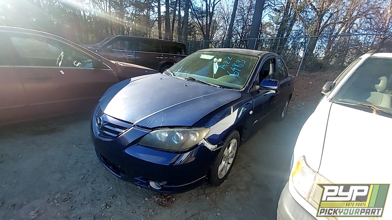 2005 MAZDA 3 available for parts