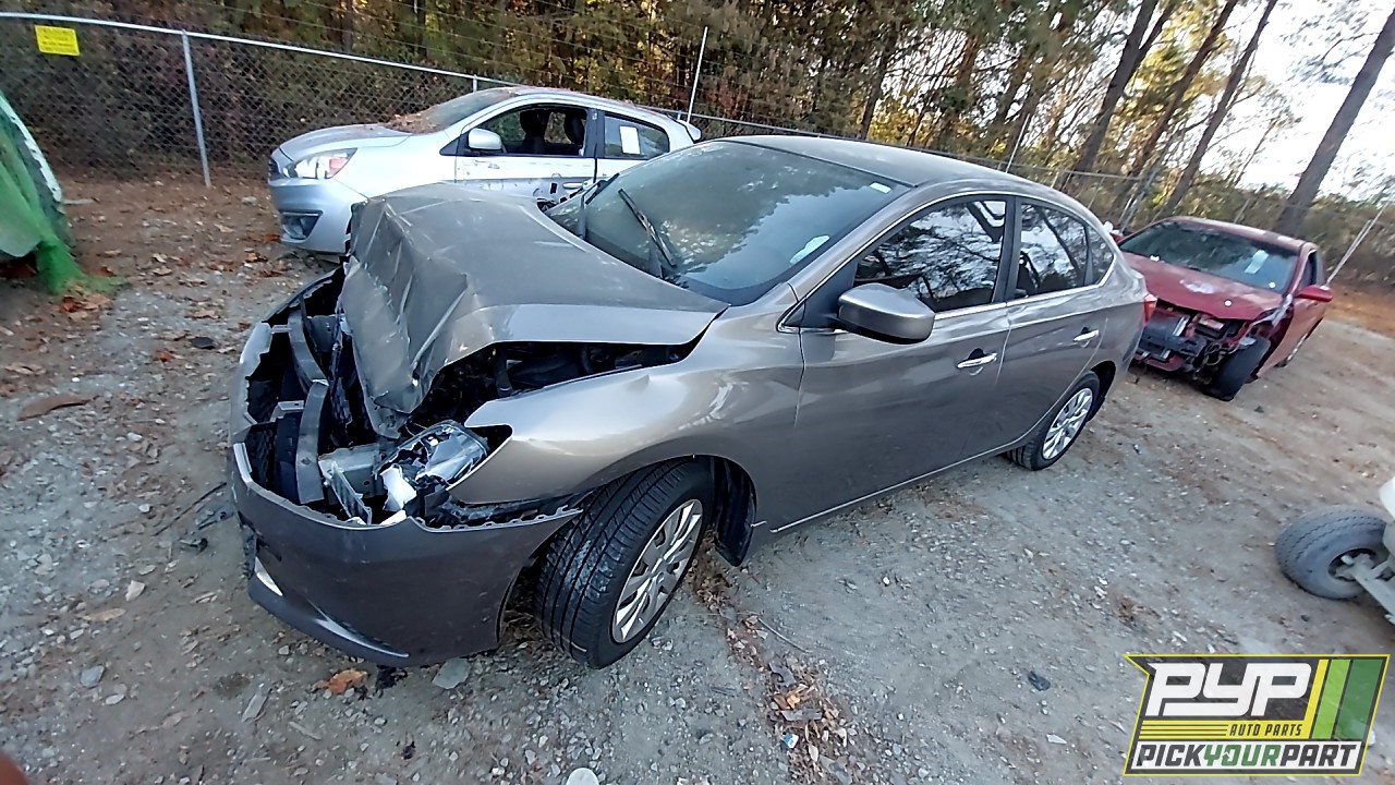2016 NISSAN SENTRA partes disponibles