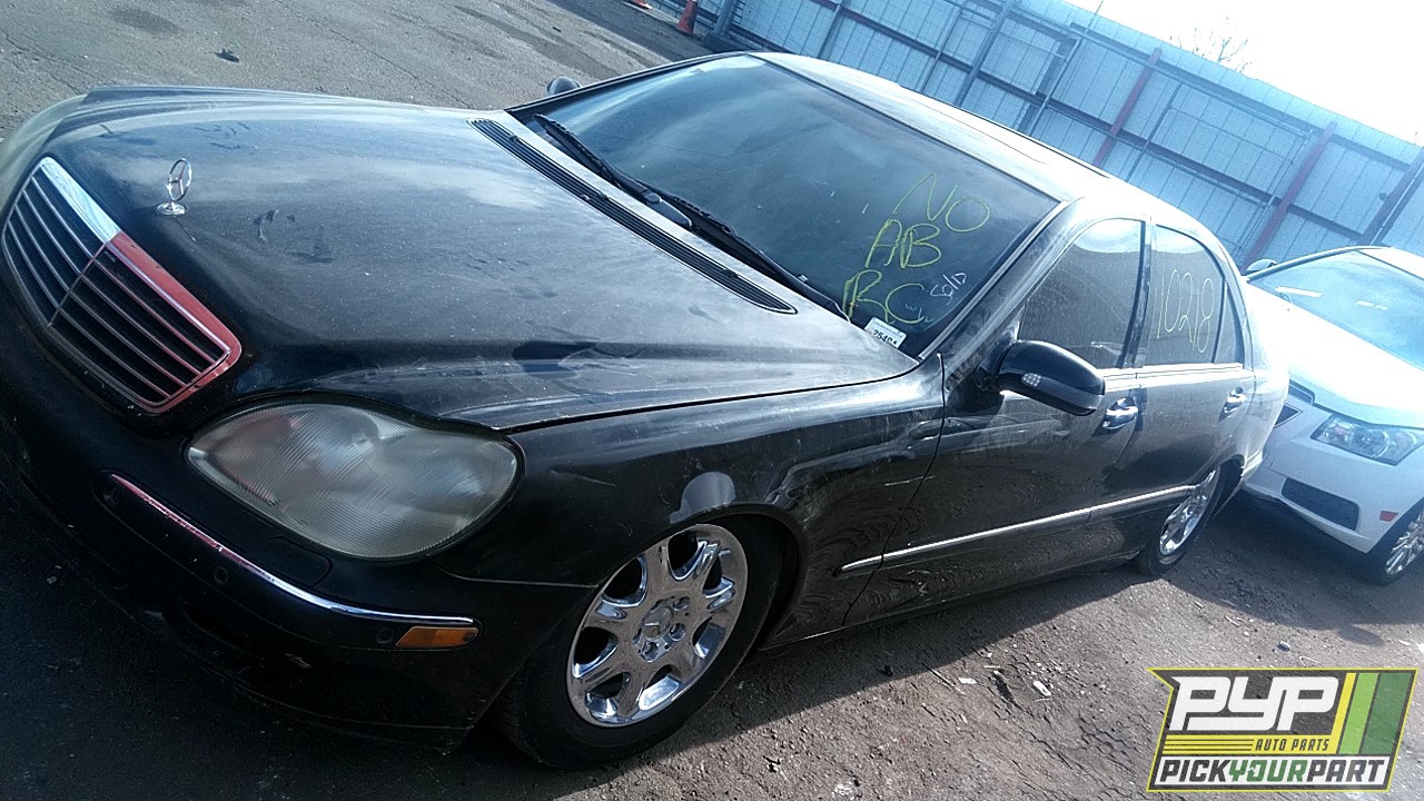 2000 MERCEDES-BENZ S500 partes disponibles