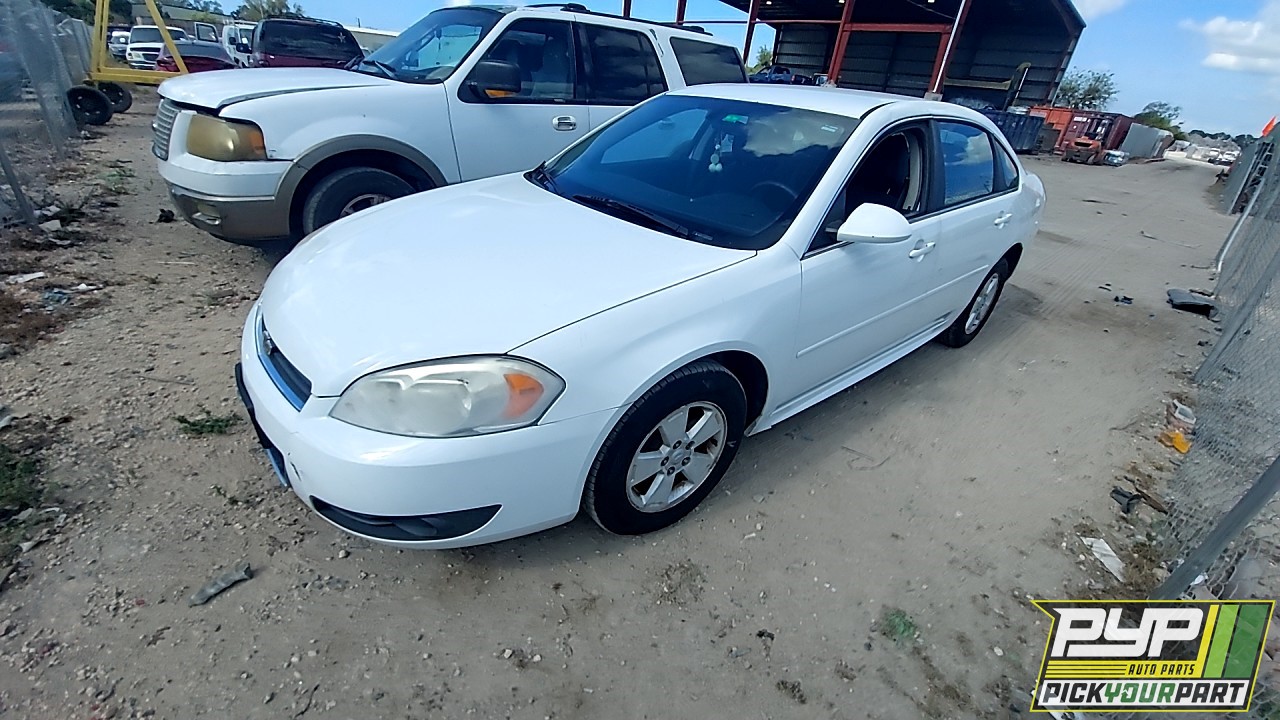 2011 CHEVROLET IMPALA partes disponibles