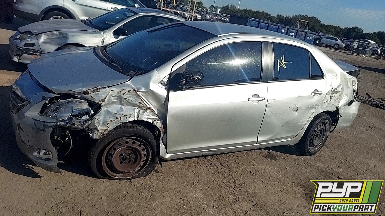 2008 TOYOTA YARIS partes disponibles