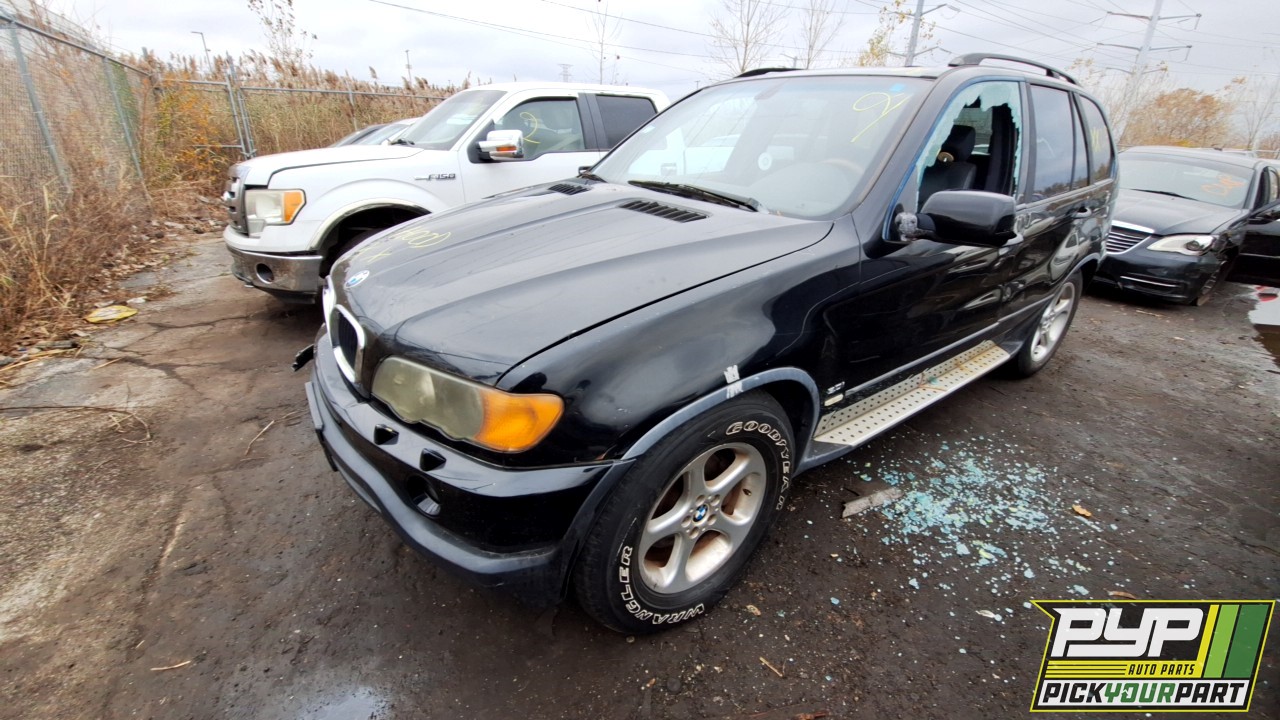 2001 BMW X5 partes disponibles